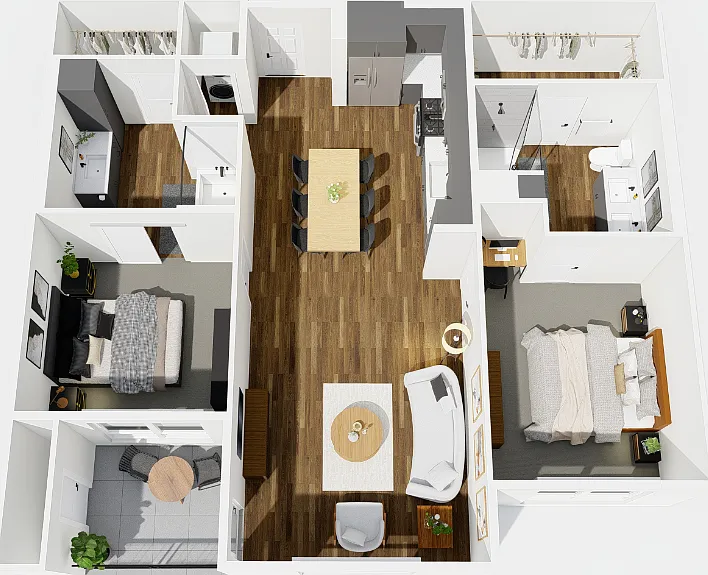 B2 Floorplan Diagram