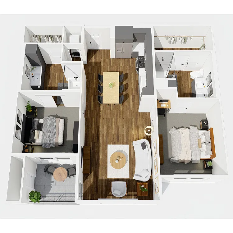 Floor plan B2