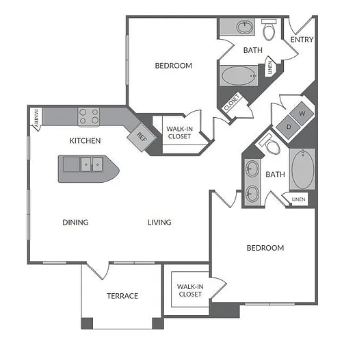 Floor plan B1