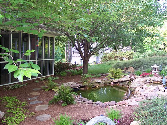 Porch and Pond