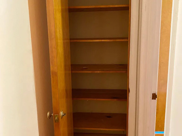 upstairs linen closet