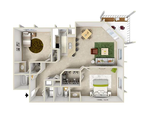 Floor plan Vista Lago