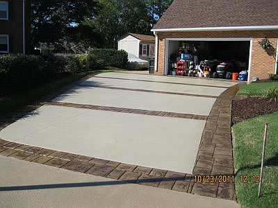 New Large 7 Car Driveway