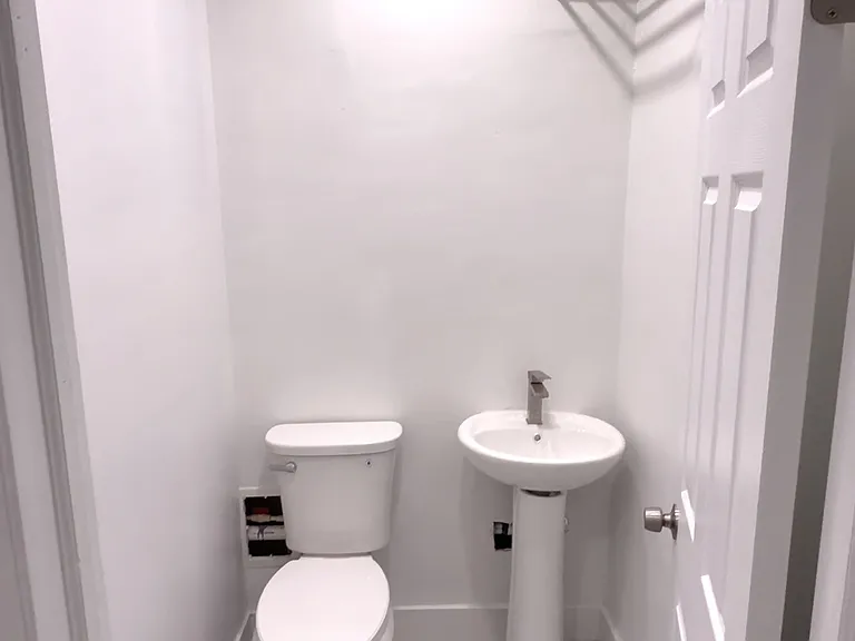 half bathroom