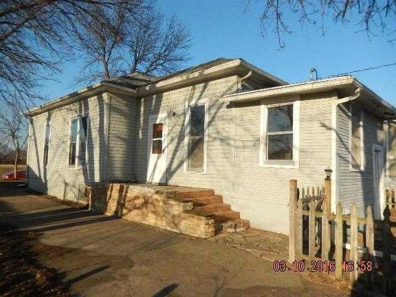 south west side of home