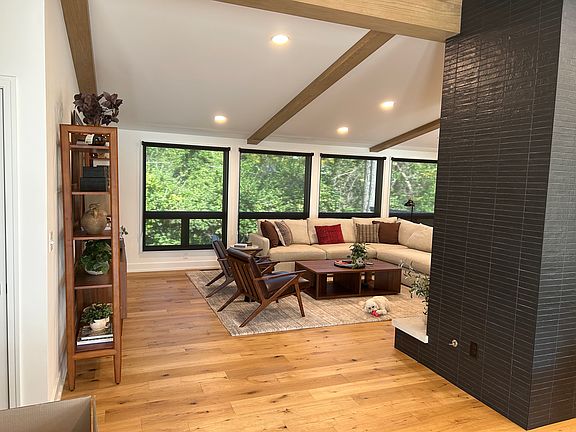 Family Room from Foyer, looking to backyard