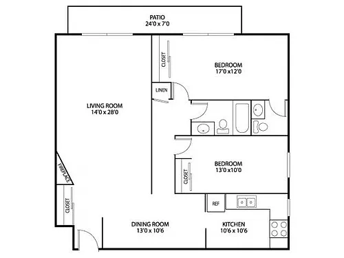 Floor plan Lexington