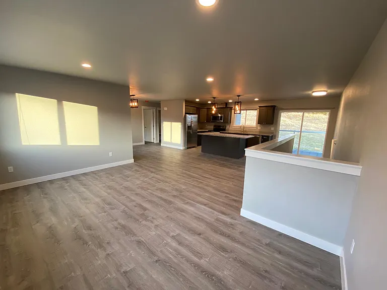 View from living space