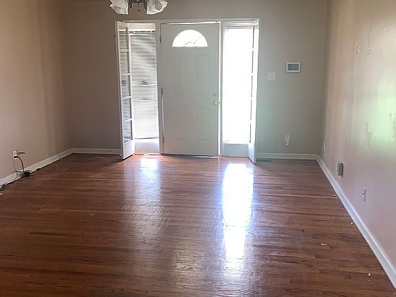 Looking towards front from d