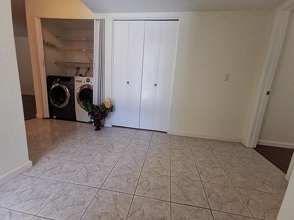Enter from the Front Door: Laundry and closet