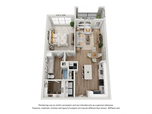 Floor plan A11