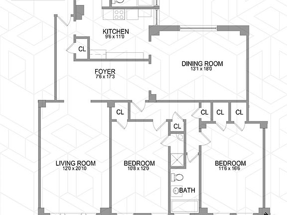 3rd image of 222 W 83rd St APT 4D