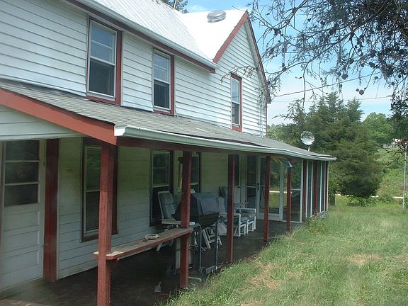 Porch in front of house