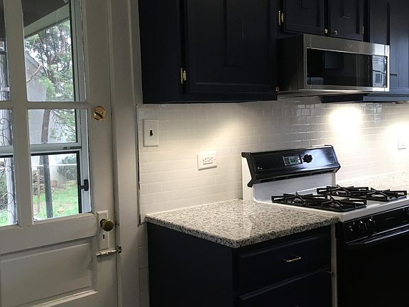 back door and kitchen