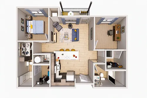 Floor plan Magnolia Den