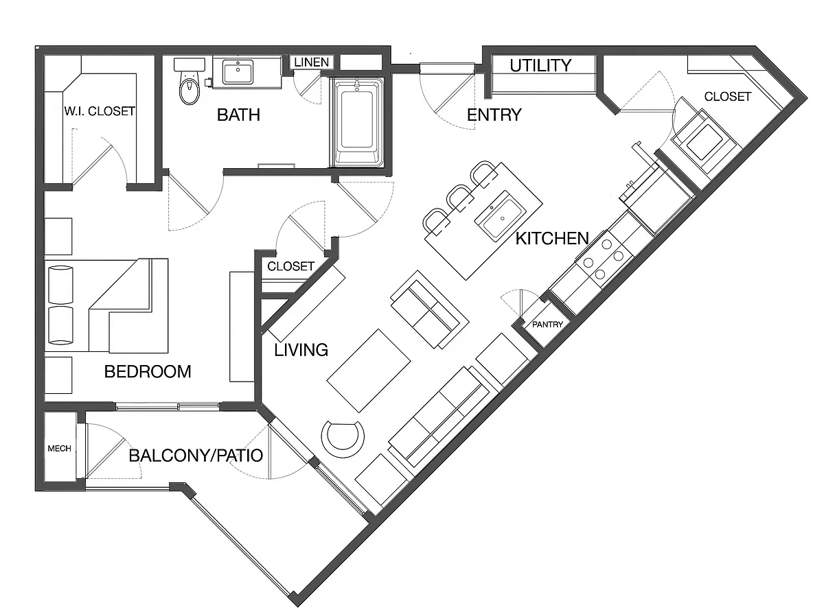 Floor plan The Carmella