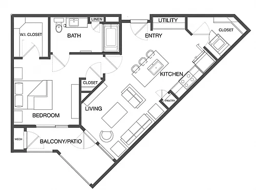 Floor plan The Carmella