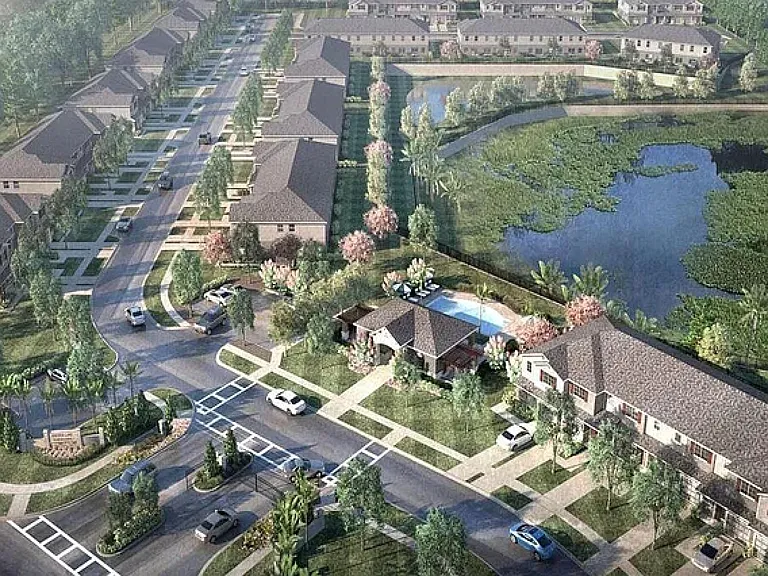Gated boutique community of just under 100 townhomes