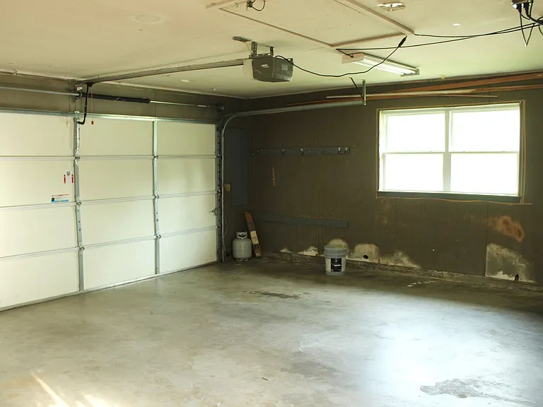 Two car garage