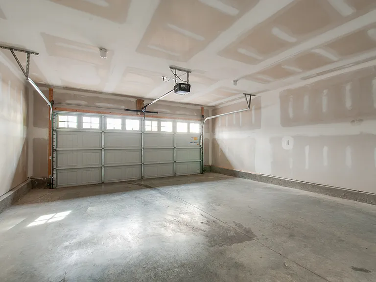 Attached 2-car garage