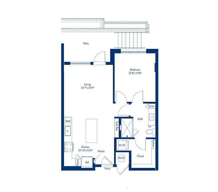 Floor plan A10