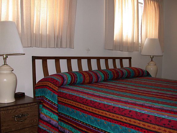 King Bed in Master