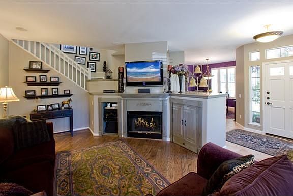 Large Family Room with fireplace