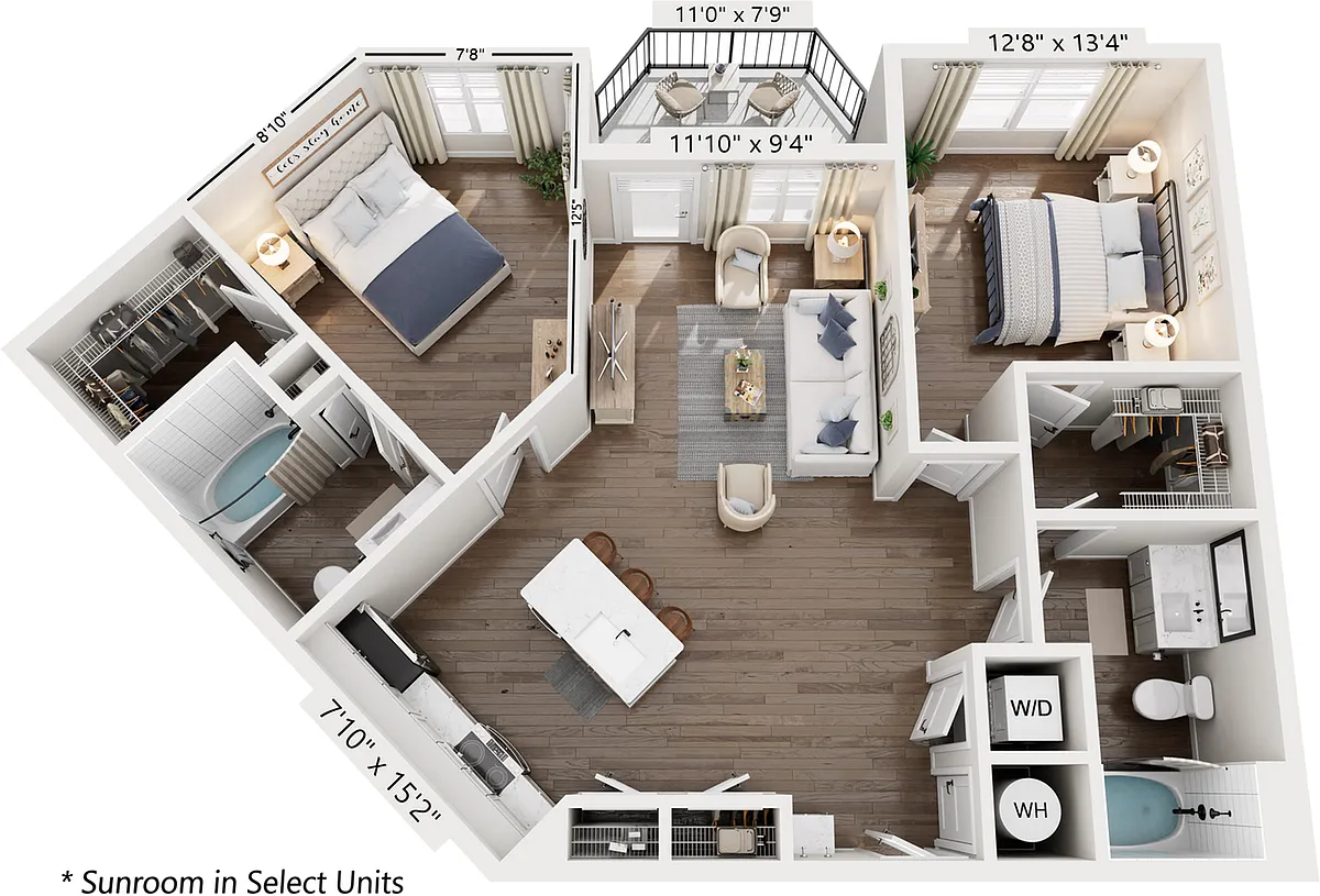 Floor plan B4