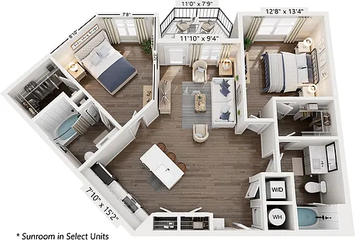 Floor plan B4