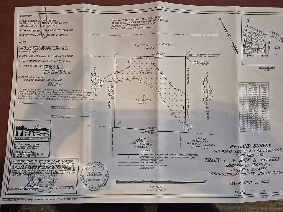 1st image of Lot 3 Third Ave.