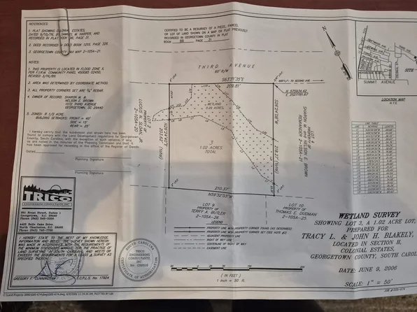 Lot 3 Third Ave., Georgetown, SC 29440