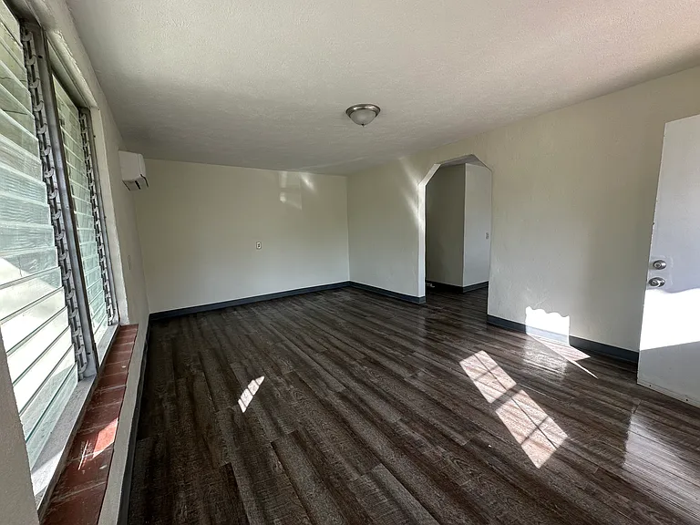 Basement apartment living room