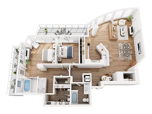 Floor plan B4-PH1