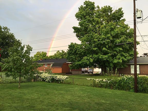 Backyard lucky rainbow