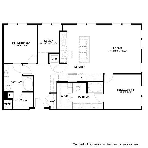 Floor plan CH_B7