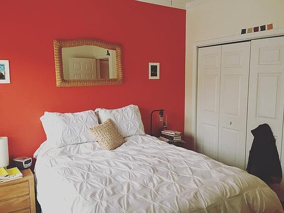 Main Bedroom, with view of closet.