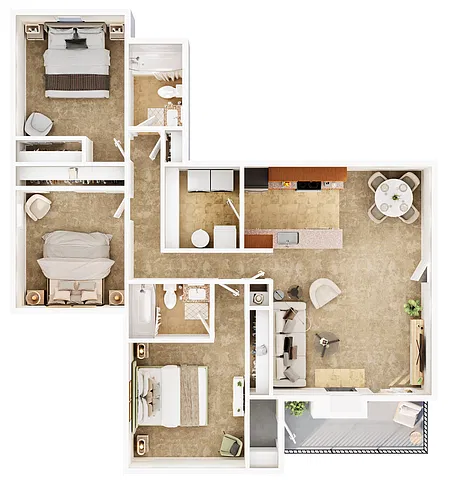 Floor plan The Chapman B