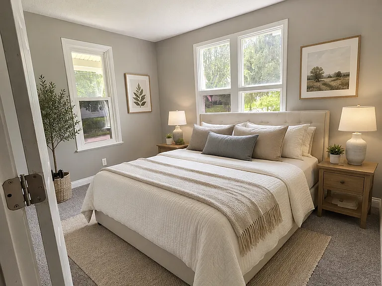 ChatGPT decorated image of bedroom 1