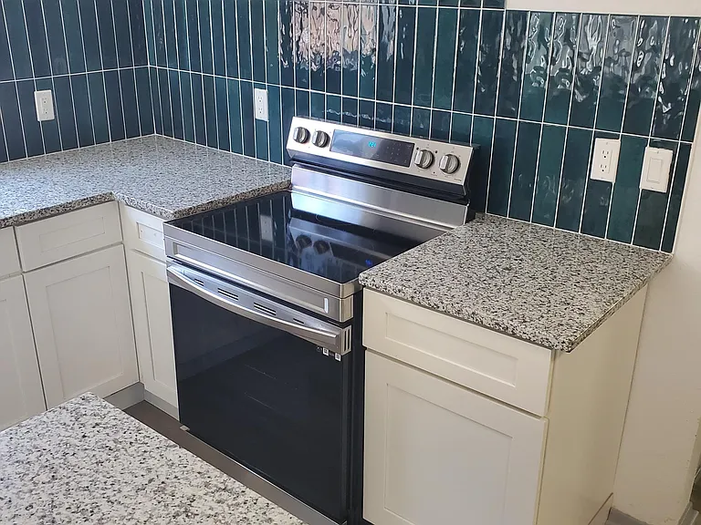 Stainless steel range and oven