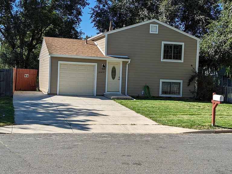 Front with large off street parking