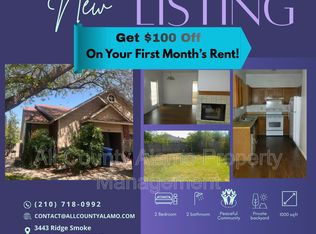 3443 Ridge Smoke, San Antonio, TX 78247