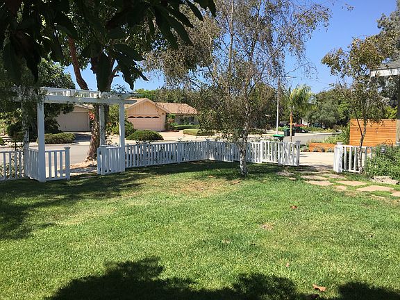 Fenced In and Landscaped Yard with Shade Trees