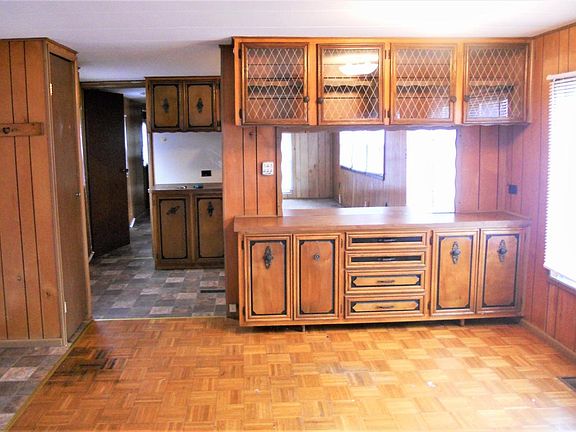 Dining space with hutch!