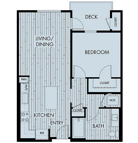 Floor plan Plan 1C