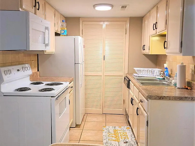 Kitchen view from dining area