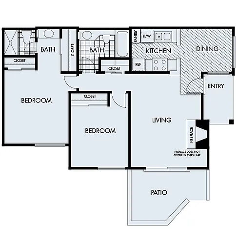 Floor plan Woodbridge Plan 2B