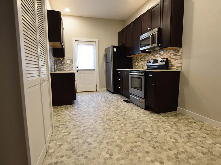 Large kitchen with room for table