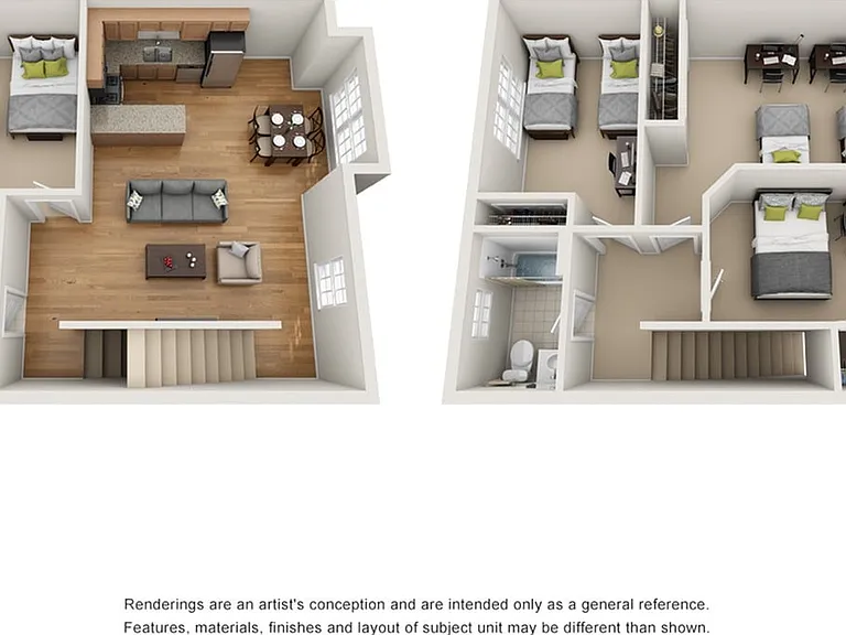 4 Town Floor plan 4 Town Floor plan