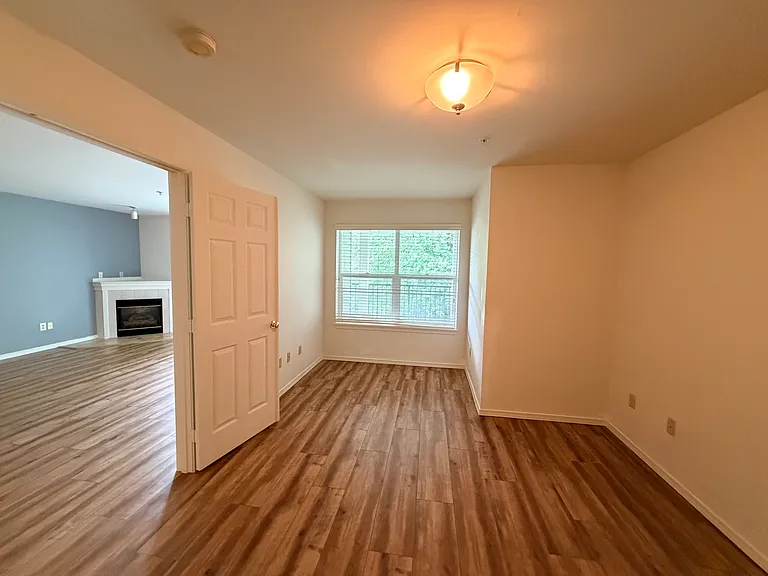 Bedroom and living room