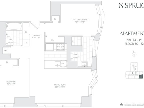 2nd image of 8 Spruce St APT 32J